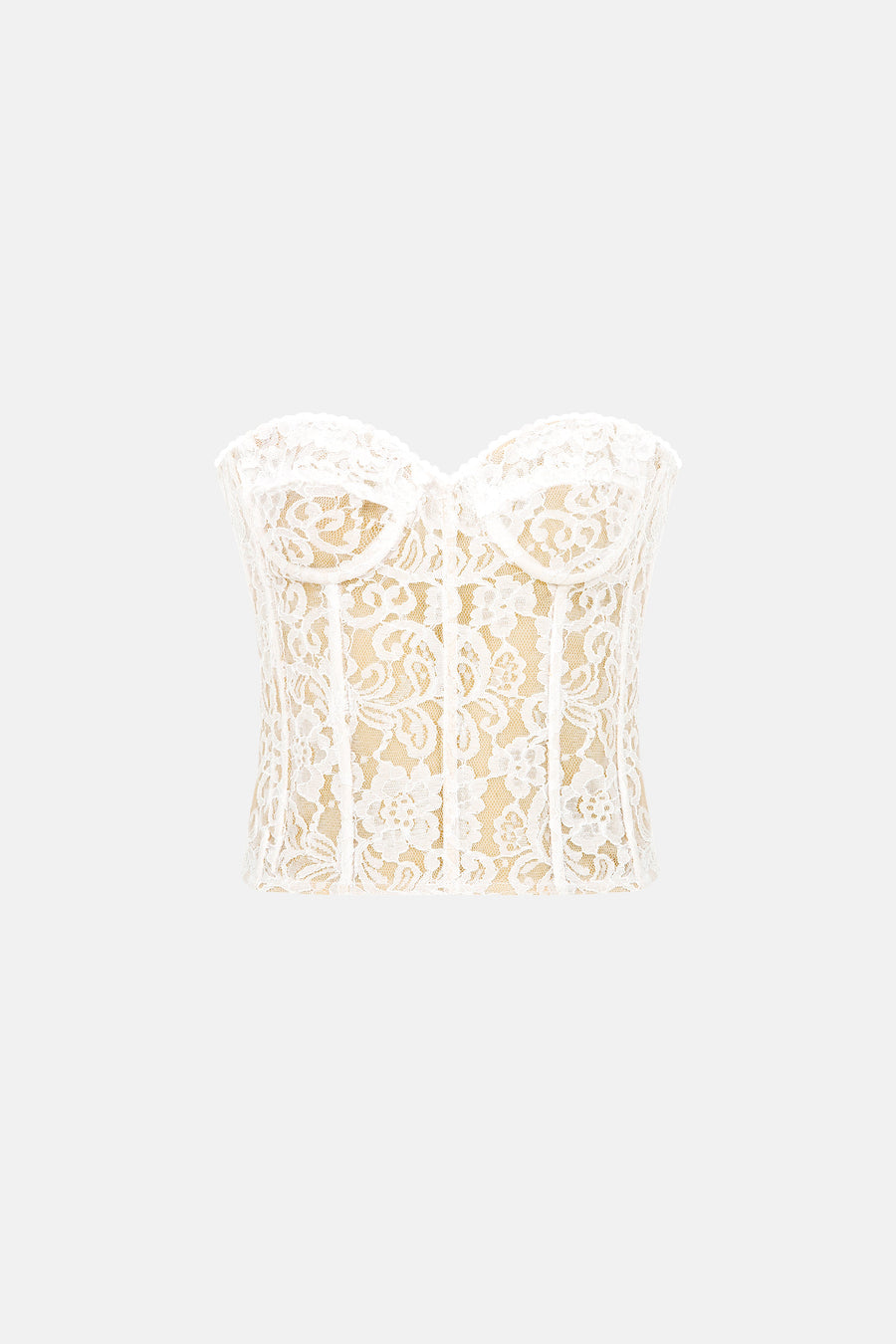 GRACE TOP / ECRU LACE