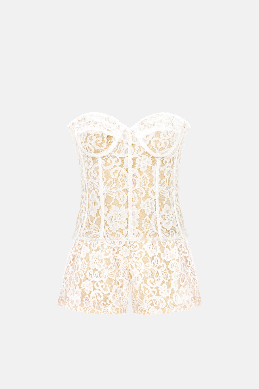 GRACE TOP / ECRU LACE