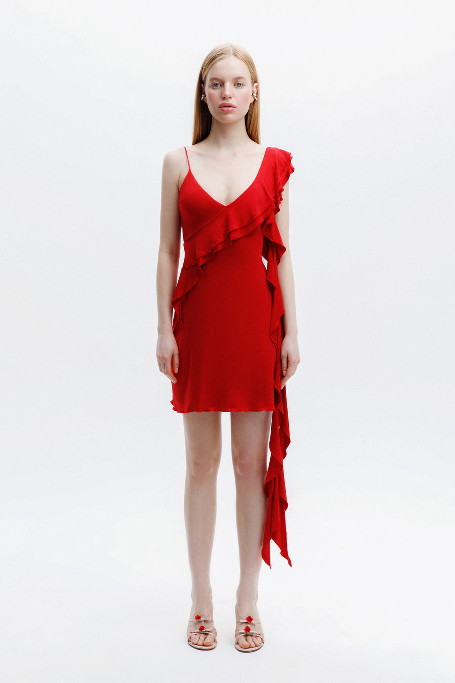 ASHA DRESS / RED