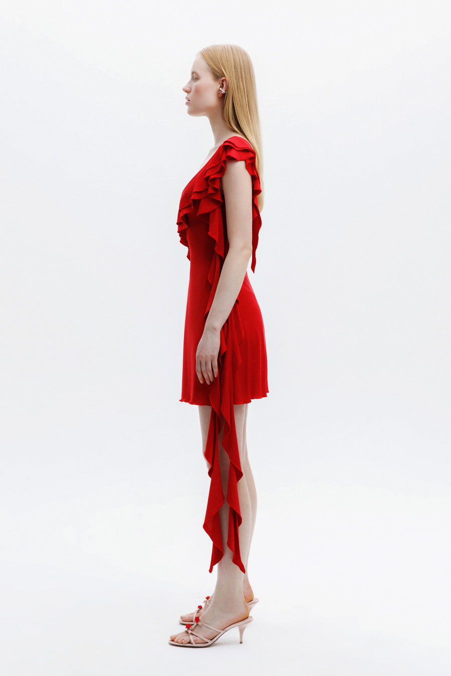 ASHA DRESS / RED