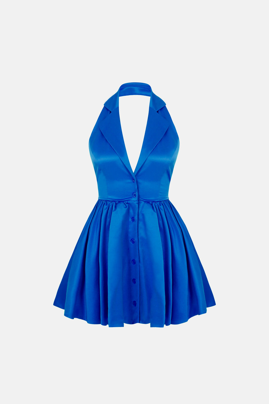 SUNRAY MINI DRESS / BLUE