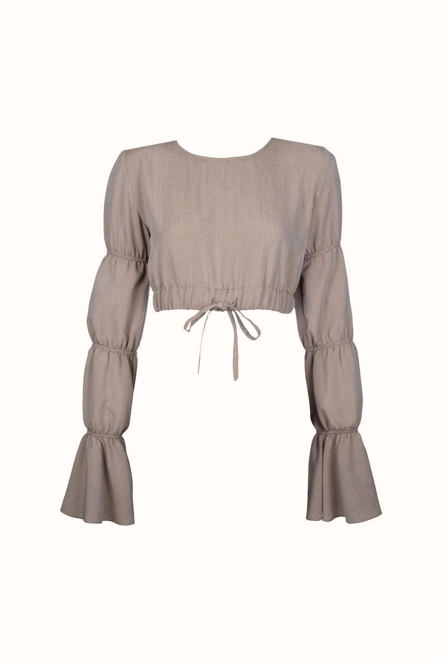 Polly Bluz / Bej - NAIA ISTANBUL Shop Online