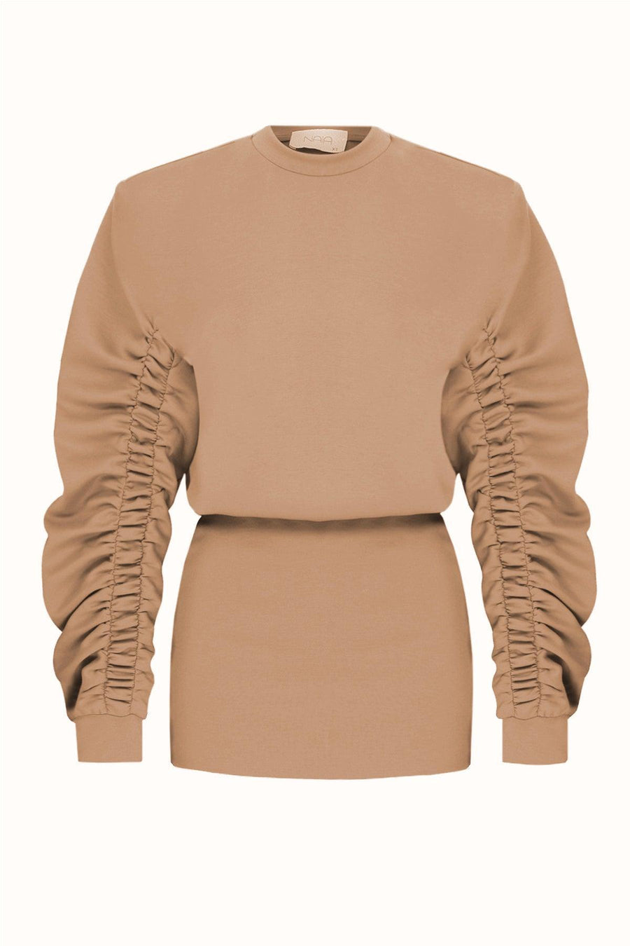 MIU SWEATSHIRT ELBİSE / BEJ - NAIA ISTANBUL Shop Online